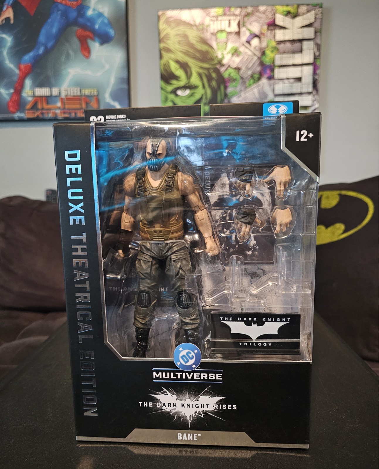 McFarlane DC Multiverse Deluxe Edizione Teatrale Bane - Dark Knight Rises Nuovo con scatola 