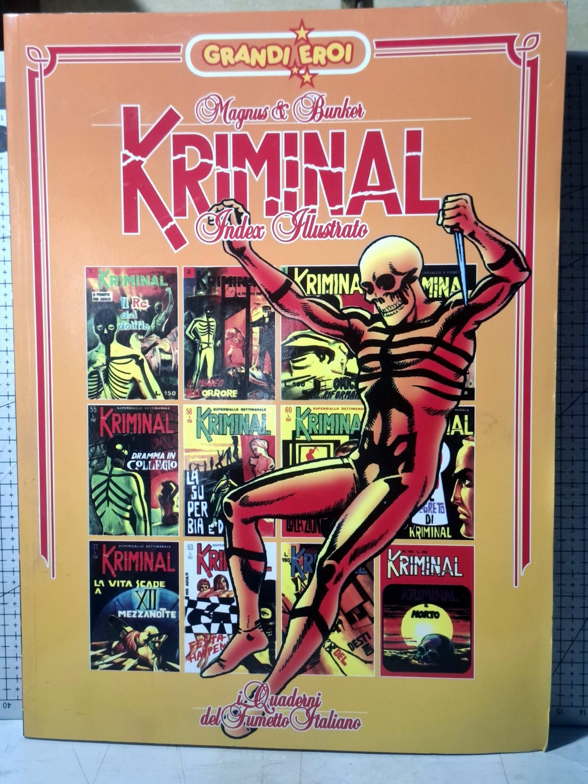 Magnus Max Bunker Grandi Eroi Kriminal Index Illustrato HC a colori 2005