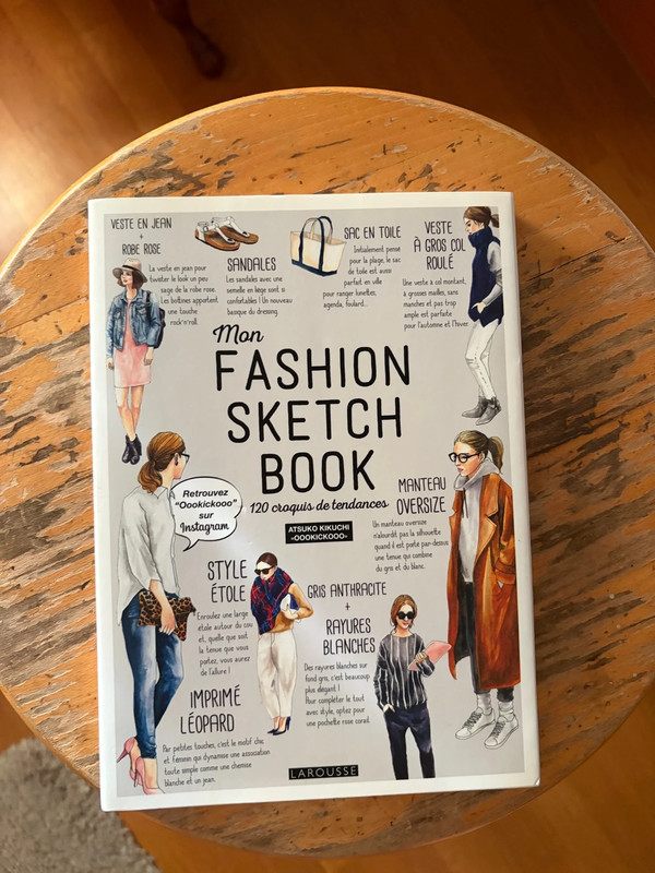 Livre/Mode - Fashion Sketch Book