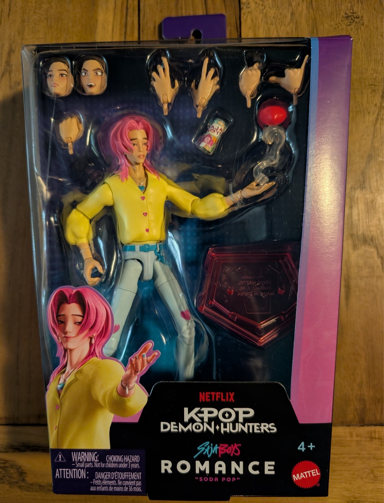 Mattel KPop Modellino Demon Hunters Saja Boys Romance