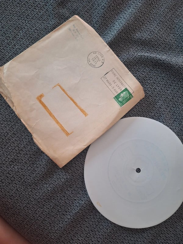 Disque Souple Vintage Publicitaire N°21 – Un Tout Petit Pantin (1971)