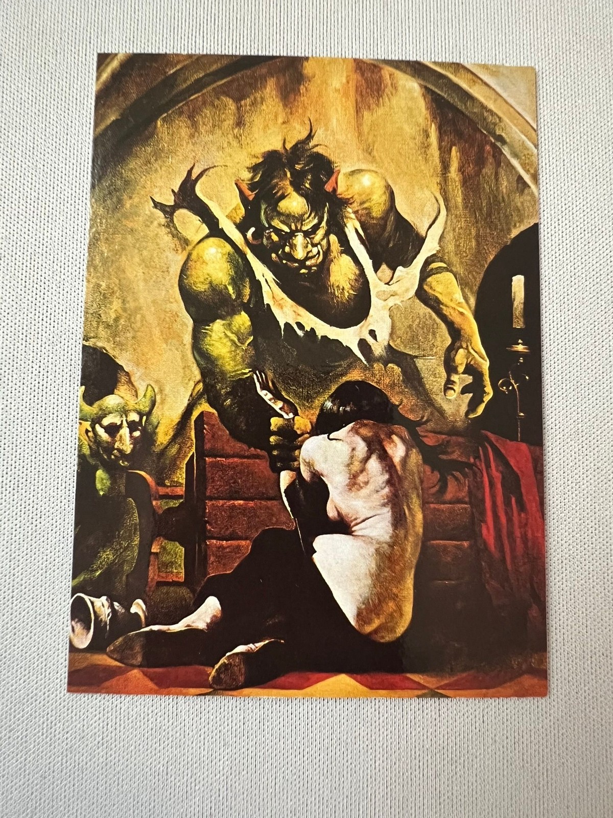 The Sanjulian Collection At My Mercy #24 Art Trading Card 1994 FPG Vintage