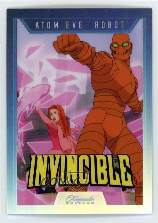 2025 Super Products Invincible Stagione 1 Keepsake Edition Robot Atom Eve #72 1vy7