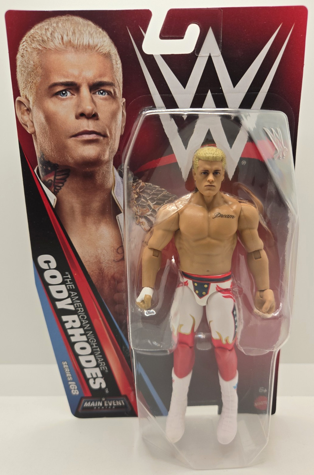 WWE Main Event Series 168 Modellino Cody Rhodes 6" 2026 Mattel IN MAGAZZINO