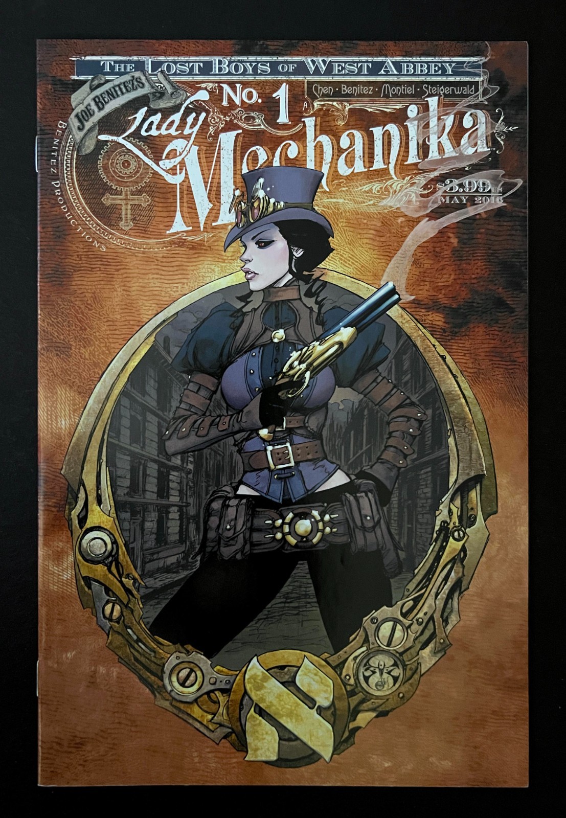 LADY MECHANIKA: THE LOST BOYS OF WEST ABBEY #1 By JOE BENITEZ Aspen 2016