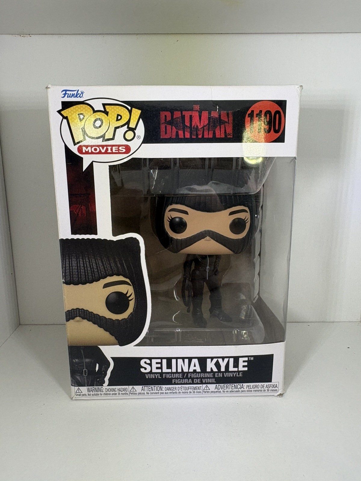 BATMAN Selina Kyle #1190 Funko Pop! Figurina da collezione SCATOLA