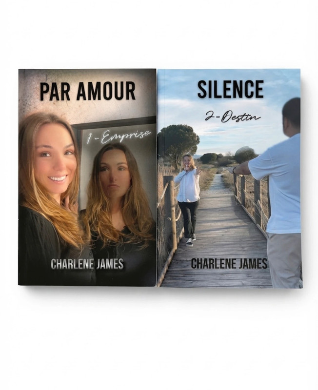Livres Charlène James tome 1 et 2