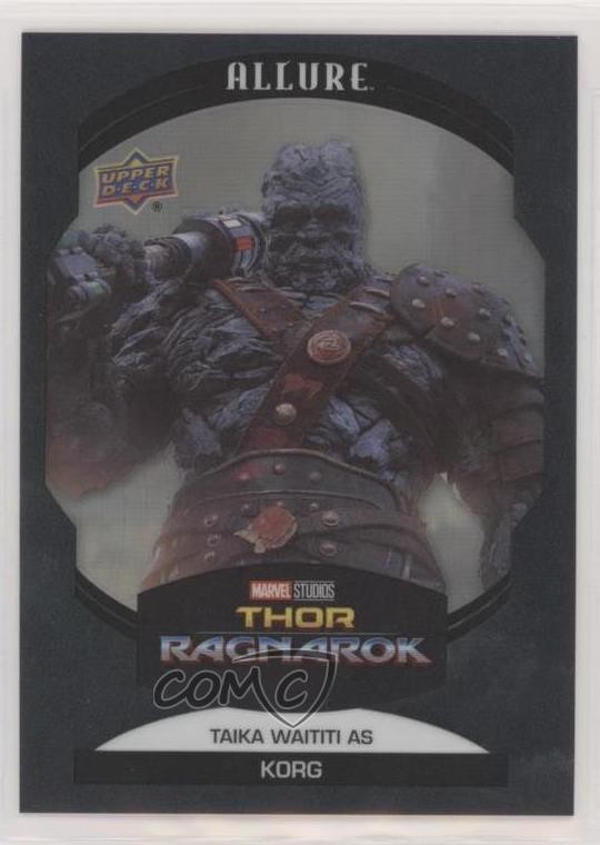2022 Upper Deck Marvel Allure Storm 184/199 as Korg Taika Waititi #66 5l3