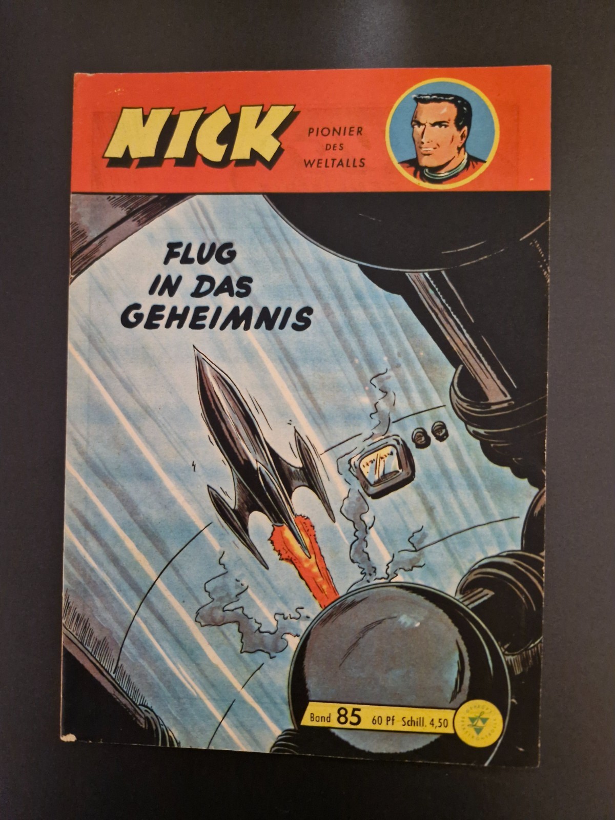 Nick fumetto n.85 (originale Lehning) Z1-2 con francobollo da collezione