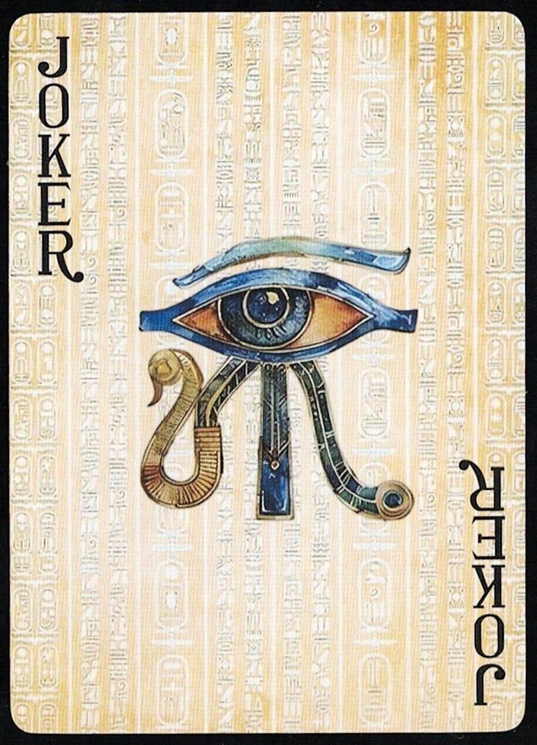 OCCHIO DI ORRO - ANTICA MITOLOGIA EGIZIA Carta da gioco - Protezione/Potere/Salute