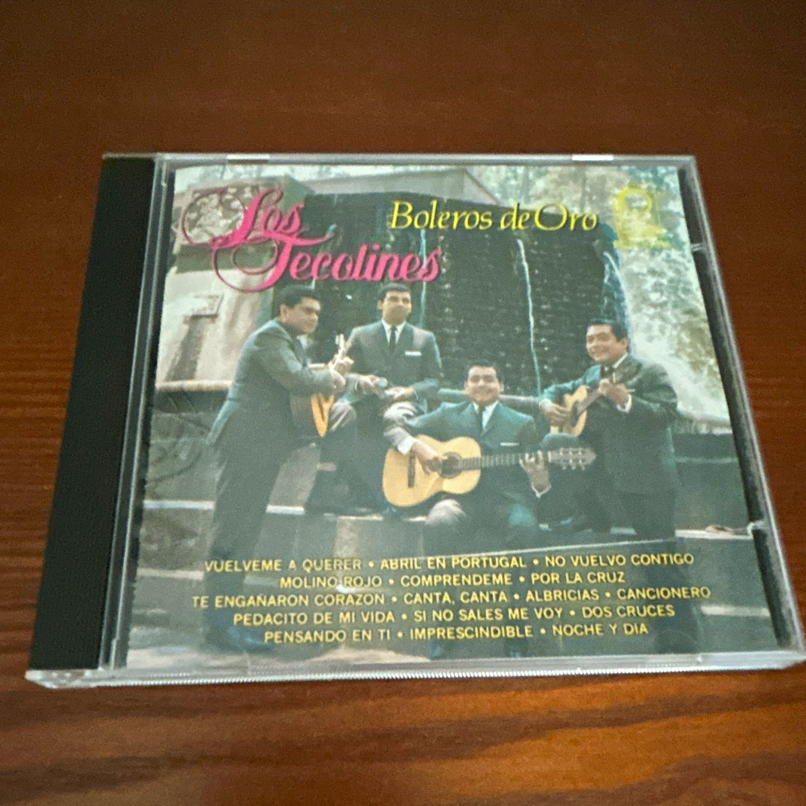 CD-LOS TECOLINES-BOLEROS DE ORO-BOLERO ESPAÑOL-PEERLESS 1990 PCD-113-6