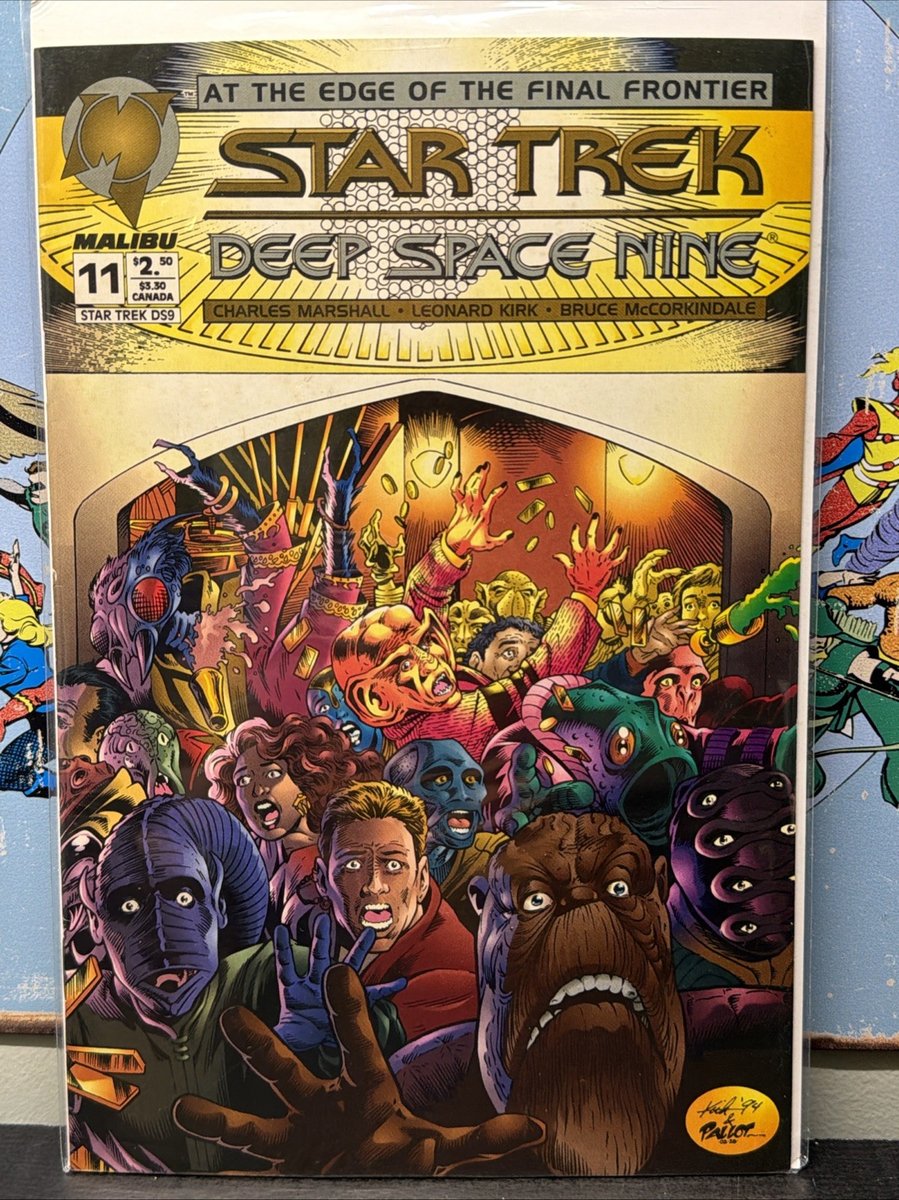 Star Trek Deep Space Nine ai margini della frontiera finale #11 ottime condizioni+🔥