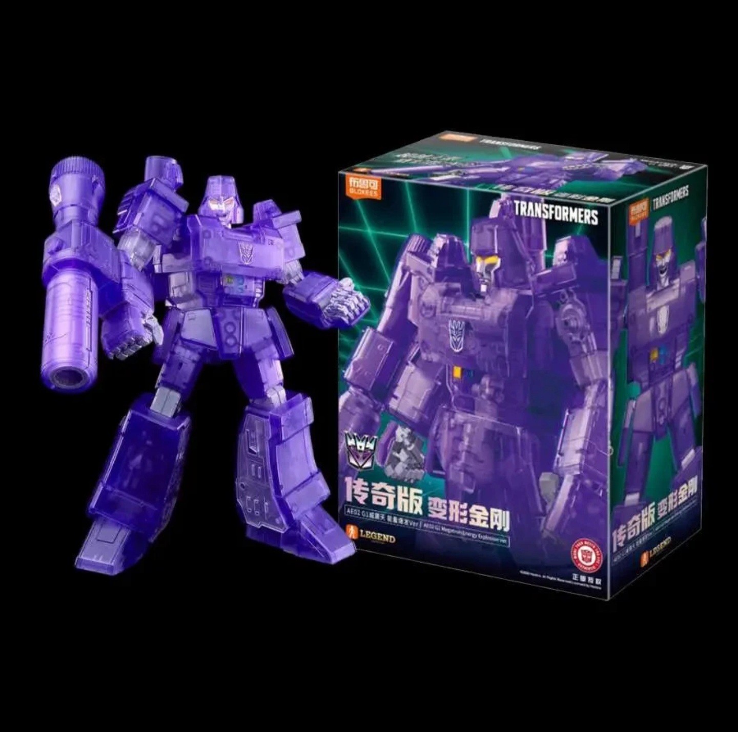 Transformers Megatron Energy Explosion G1 Model Kit - Blokees