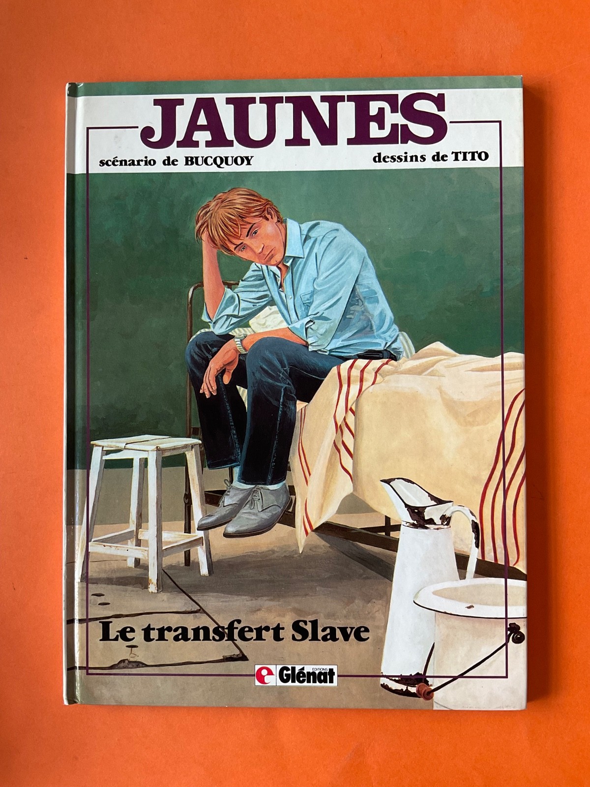 TITO JAUNES TOME 4 LE TRANSFERT SLAVE EO 1984 GLENAT TBE