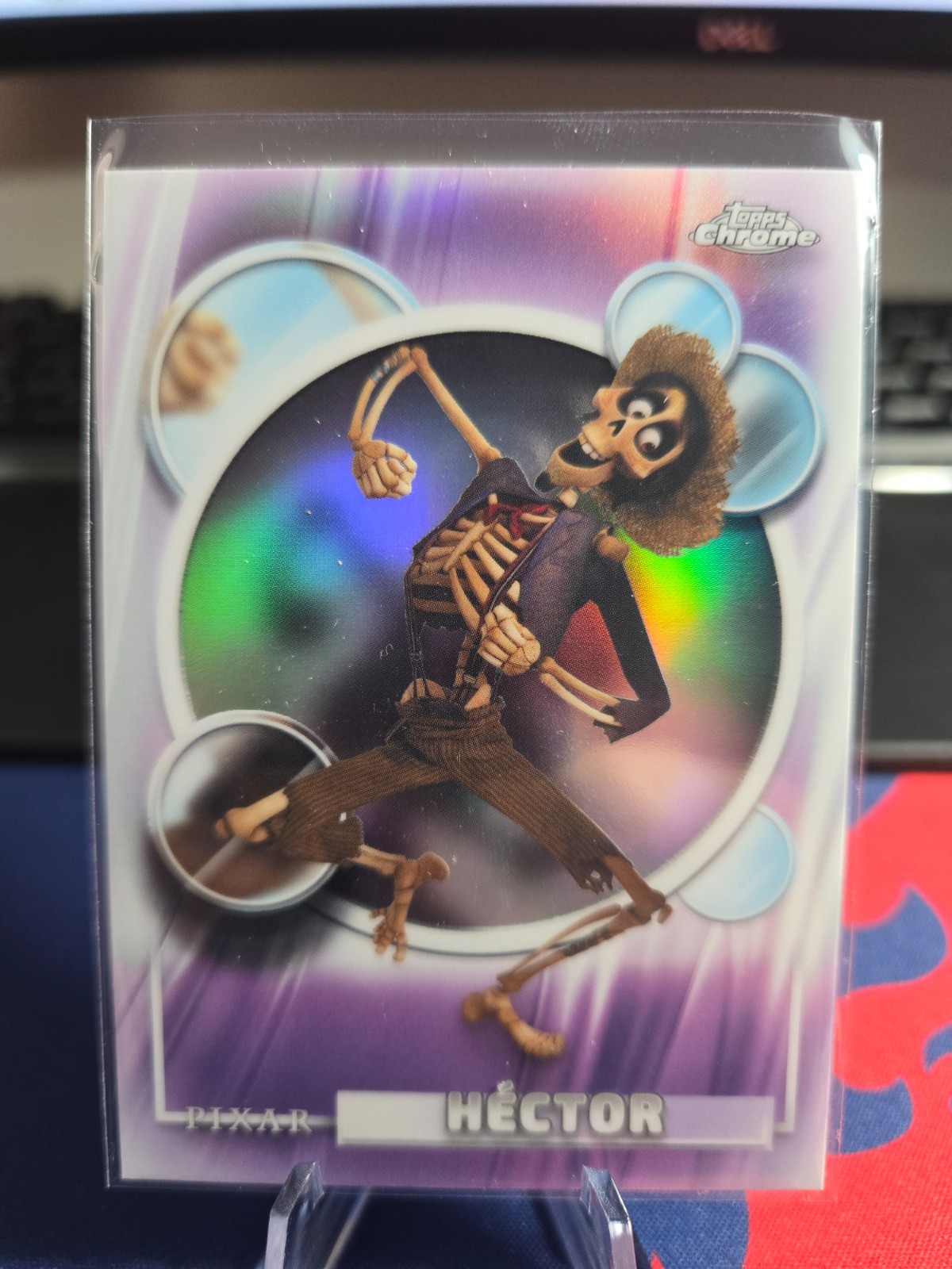 2026 Topps Chrome Disney Hector #124 Rifrattore Coco