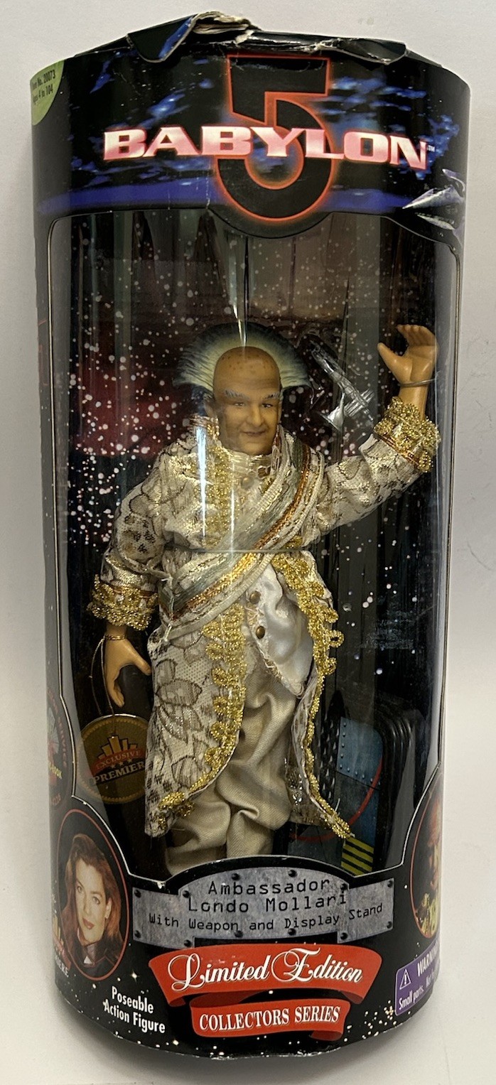 Figurine "Babilonia 5" Imperatore Londo Mollari, Esclusive Premiere 9" Nuove