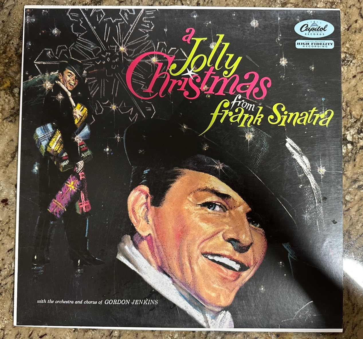 A Jolly Christmas from Frank Sinatra (LP, 2014) REISSUE
