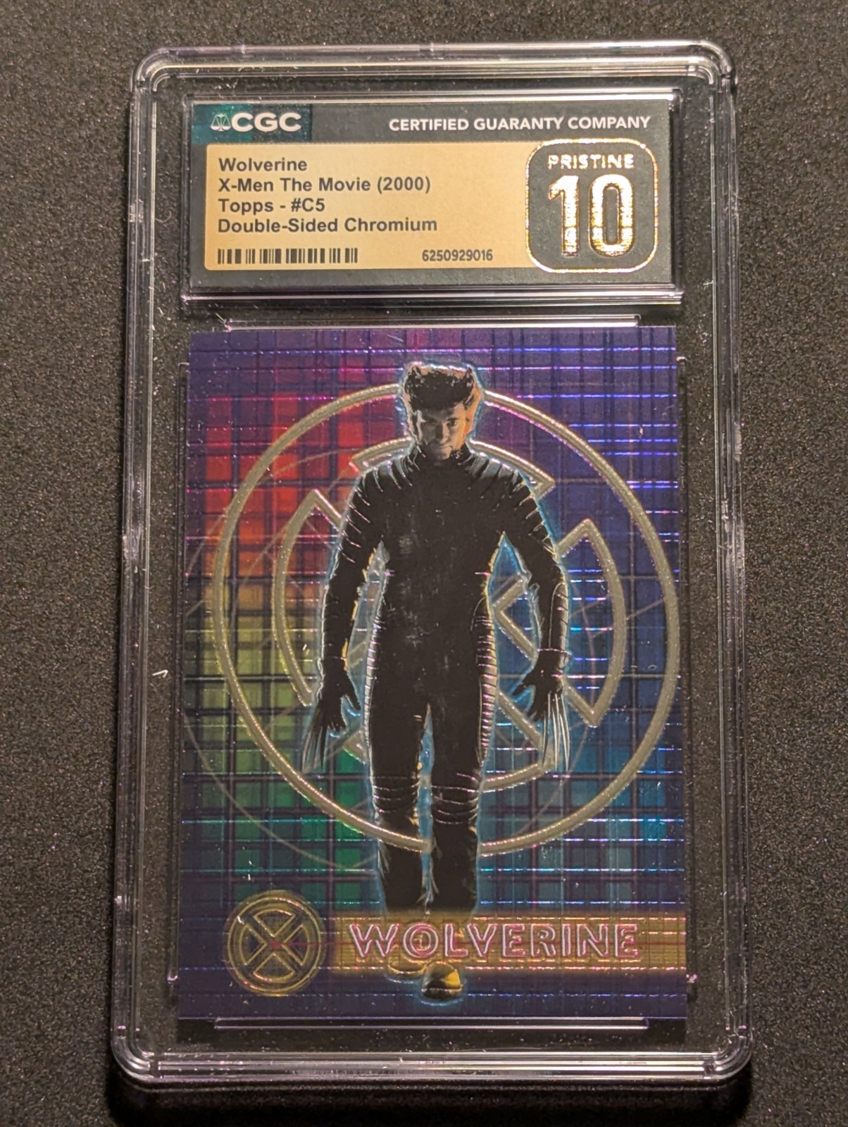 Marvel Wolverine C5 2000 X-Men The Movie Double-Sided Chrome CGC Pristine 10