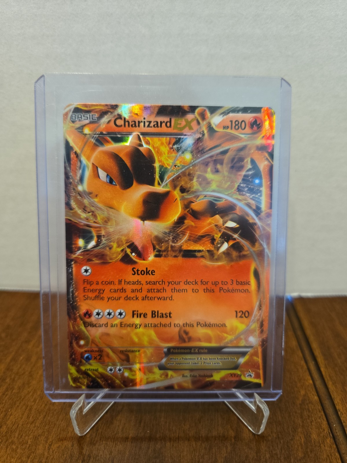 2014 Charizard EX XY29 Black Star Promo Ultra Rare Nm