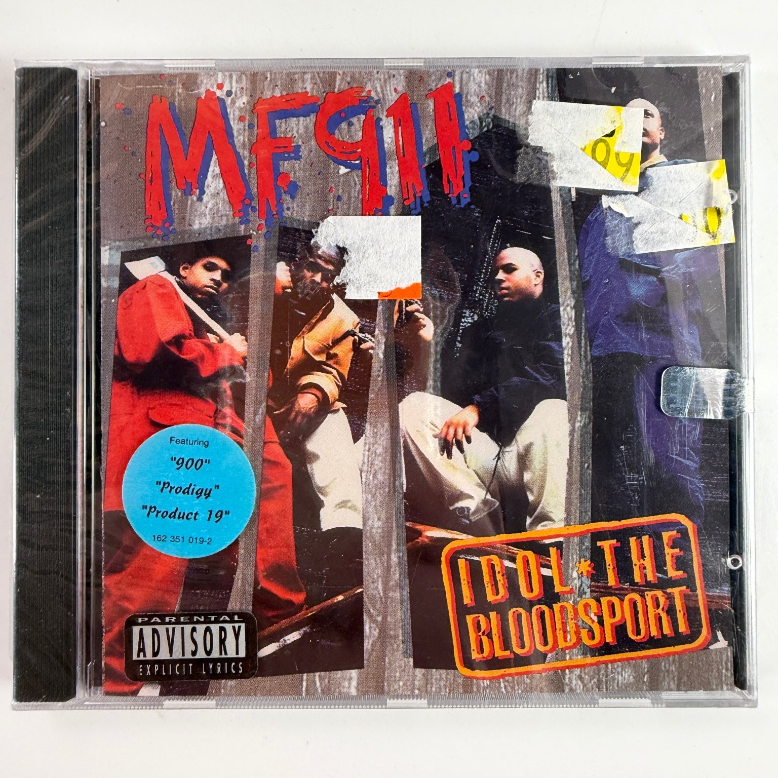 MF911 Idol The Bloodsport CD Album Hip Hop 1993 Next Plateau Records