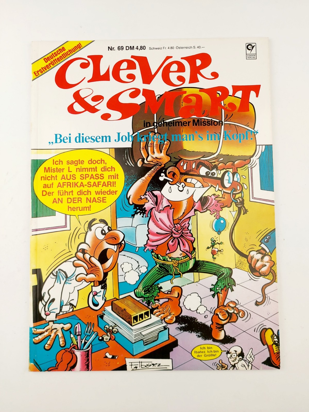 Album fumetti Condor - 1. Edizione - Clever & Smart n.69 / Z1