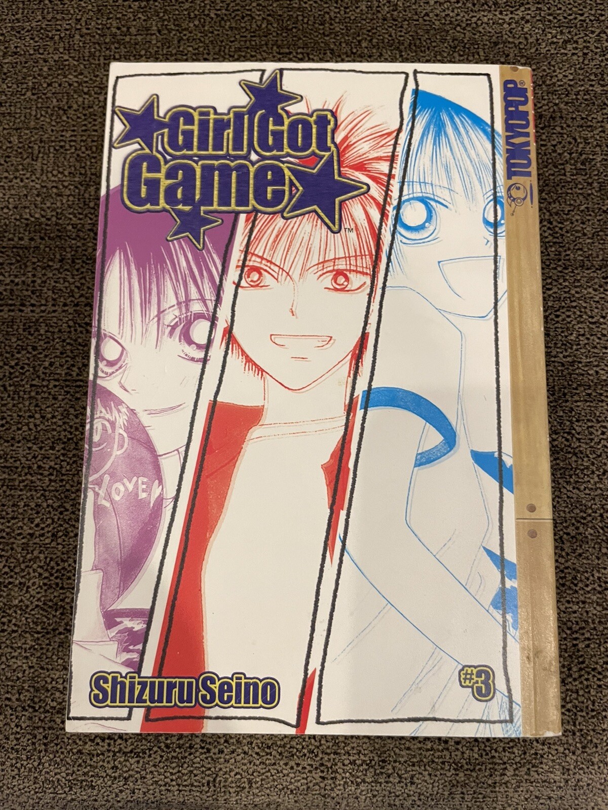 Girl Got Game Vol. 3 di Shizuru Seino Manga Graphic Novel Libro in Inglese