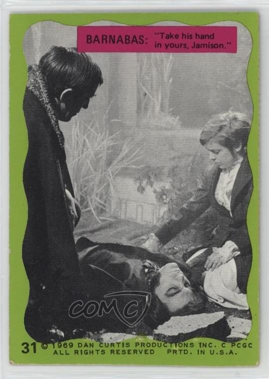 1969 Philadelphia Dark Shadows Serie 2 Prendi la sua mano nel tuo Jamison #31 18md