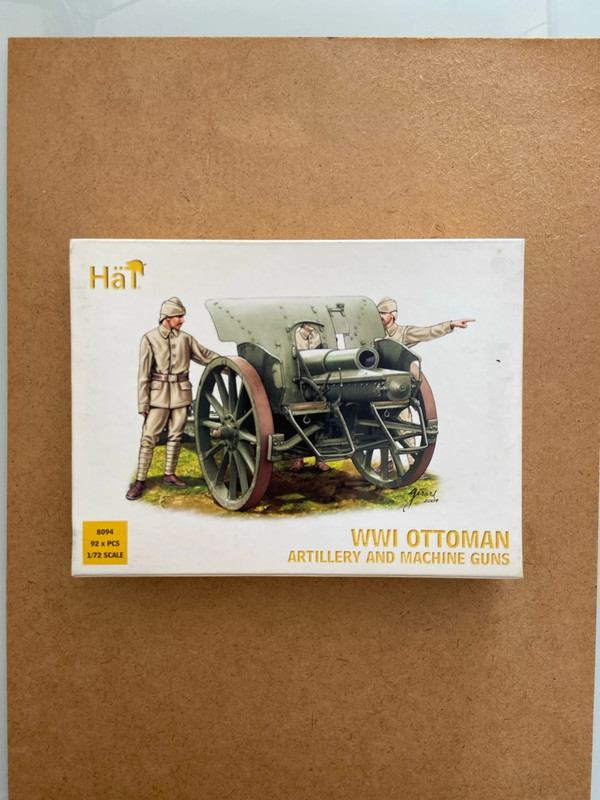 HäT 8094 WW I Ottoman Artillery and Machine Guns