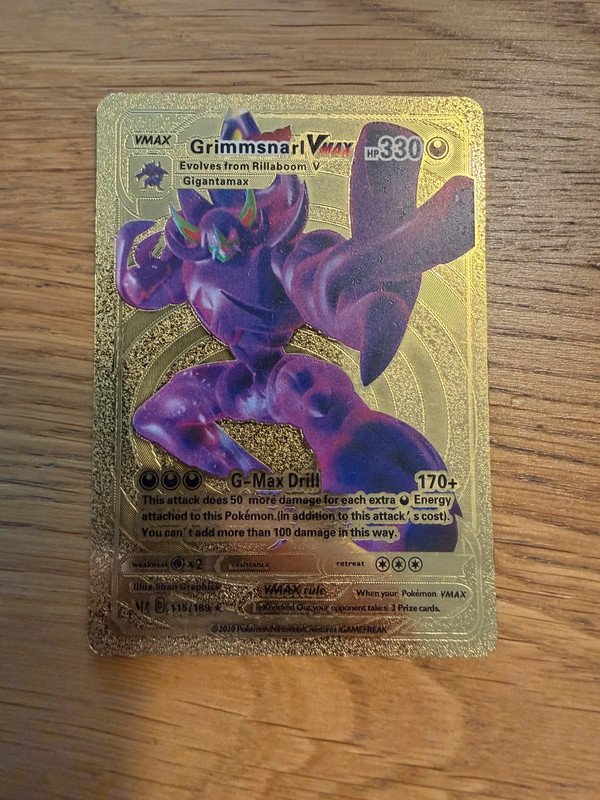 Pokemon Grimmsnarl VMax