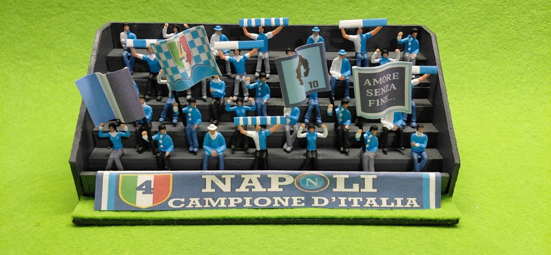 Subbuteo Tribuna Spettatori Napoli