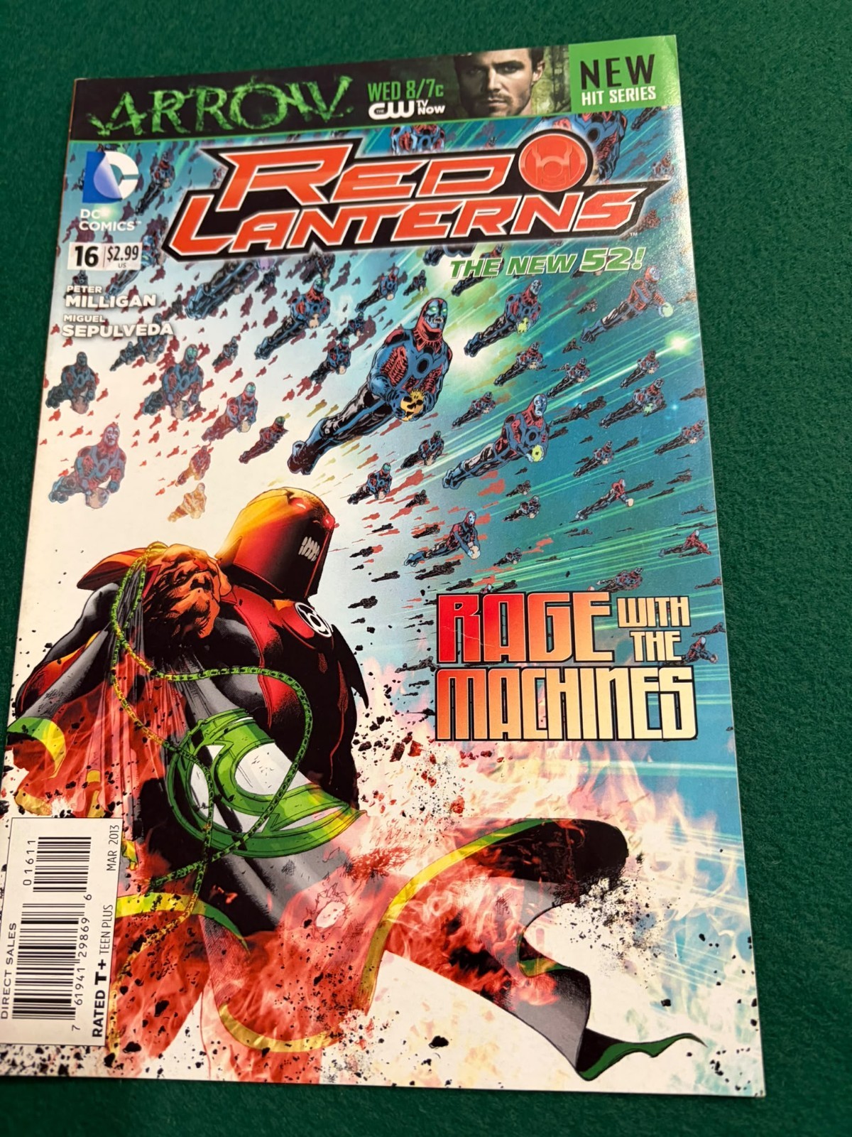 Red Lanterns #16 The New 52 DC Comics Peter Milligan Miguel Sepulveda 2013