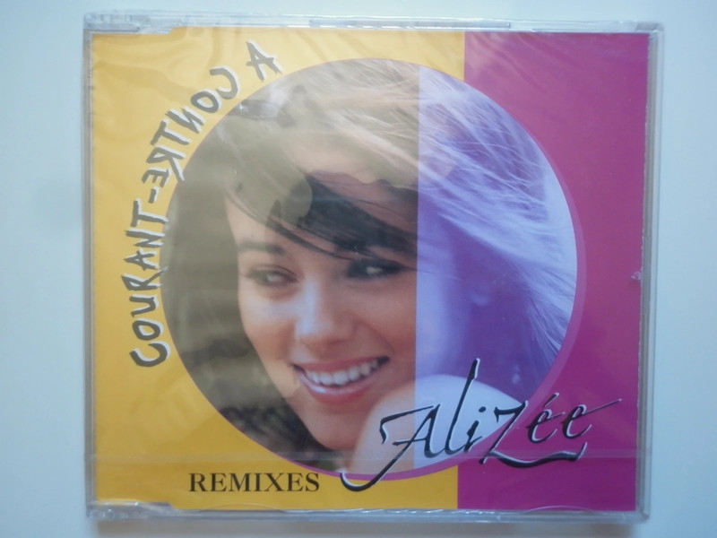 Alizée cd Maxi A Contre Courant remixes boîtier cristal