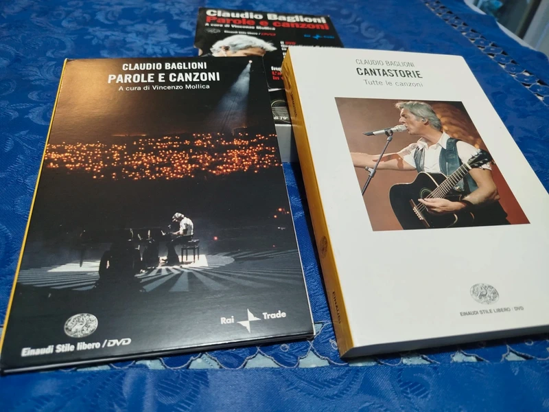 Cofanetto di Claudio Baglioni "Parole e Canzoni"
