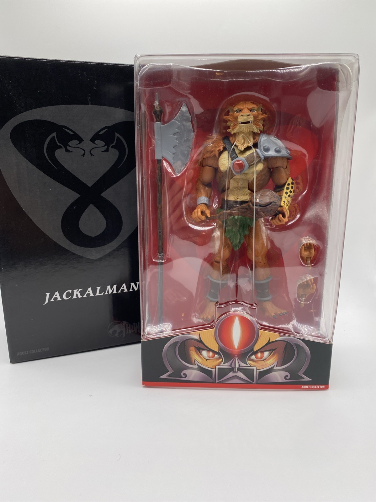 THUNDERCATS Jackalman Figurina da Collezione Mattel Nuova Sigillata 2016 Matty Collector