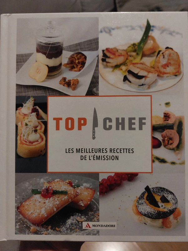 Livre de cusine des meilleures recettes de Top Chef