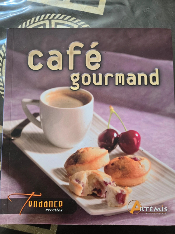 Livre de recettes Café Gourmand - Éditions Artémis