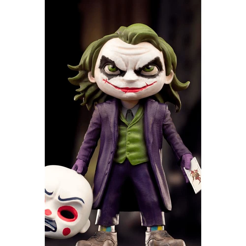 Iron Studios - MiniCo Figurines: Batman The Dark Knight (The Joker) Figure