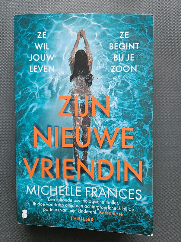 Zijn nieuwe vriendin-Michelle Frances
