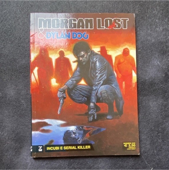 Morgan Lost & Dylan Dog lotto 3 albi Il Mietitore/Incubi/Londra 2019 IT