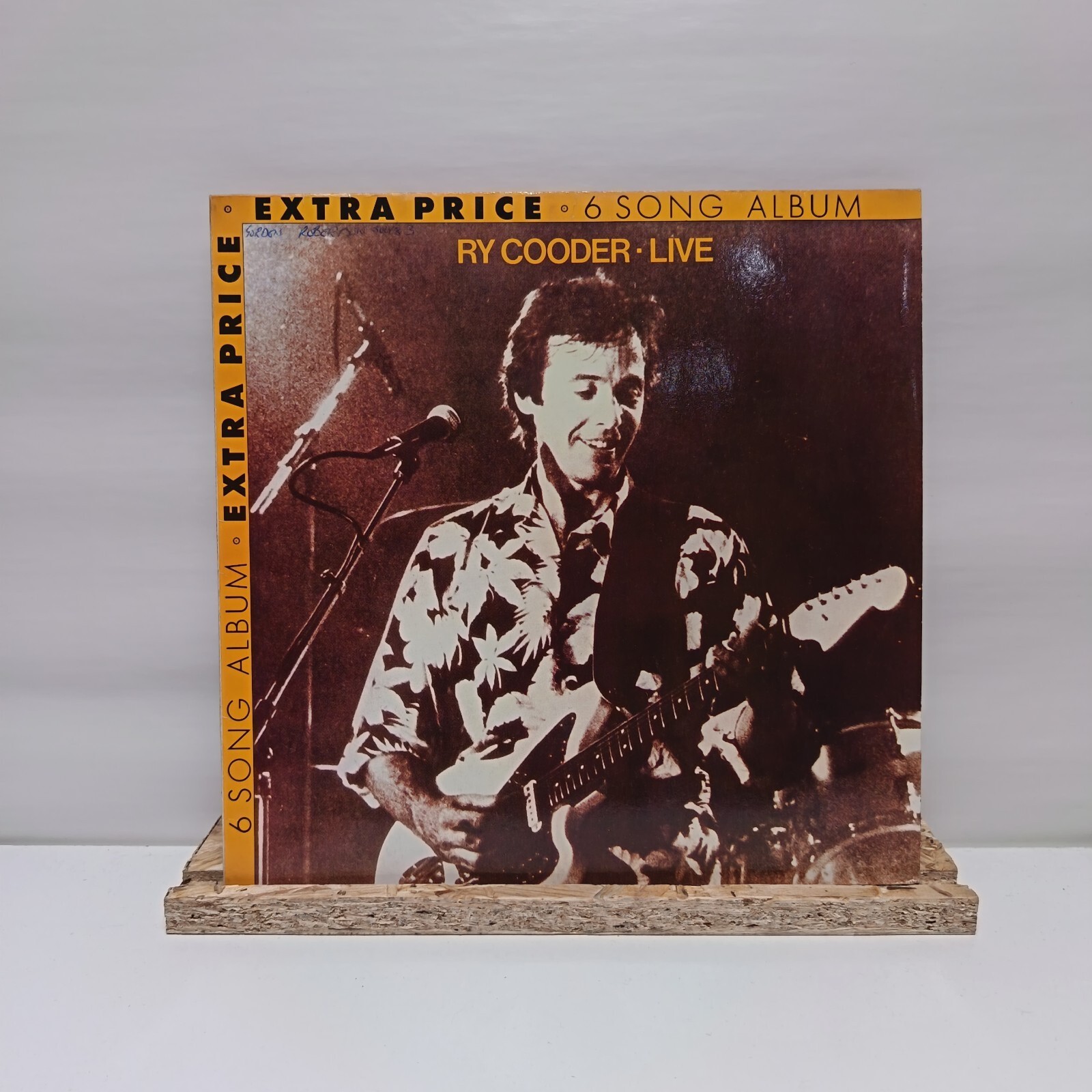 Ry Cooder live vinyl record VG+/VG 92.3810-1