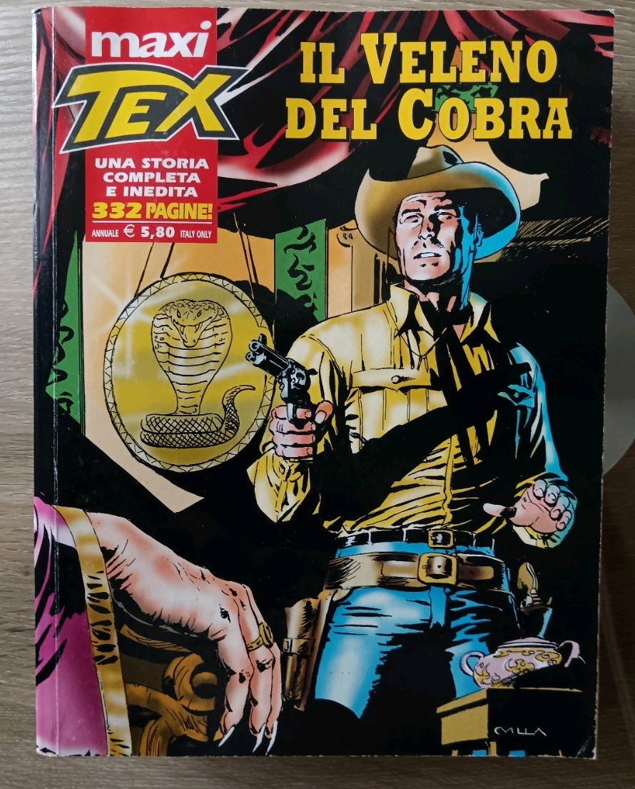 MAXI TEX 10 IL VELENO DEL COBRA SERGIO BONELLI EDITORE 2006