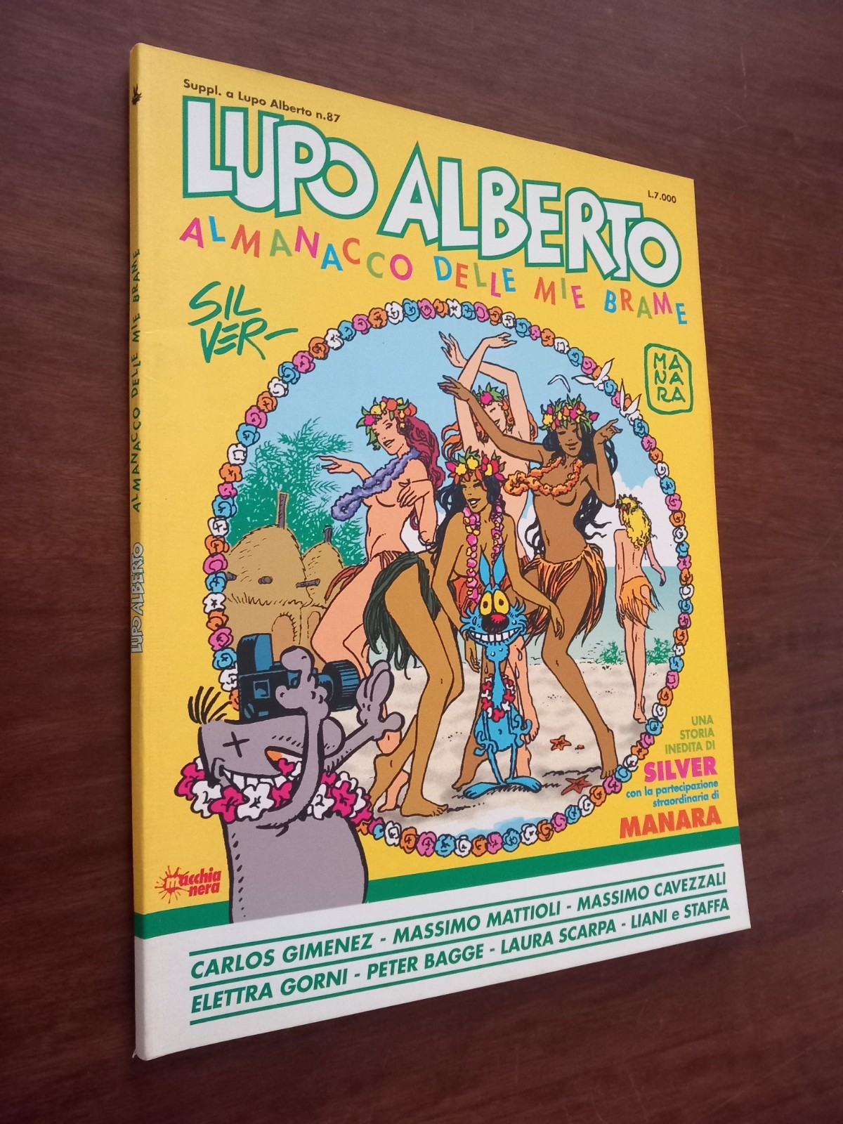 E1 FUMETTO LUPO ALBERTO ALMANACCO DELLE MIE BRAME 1992 OTTIMO CVPGA