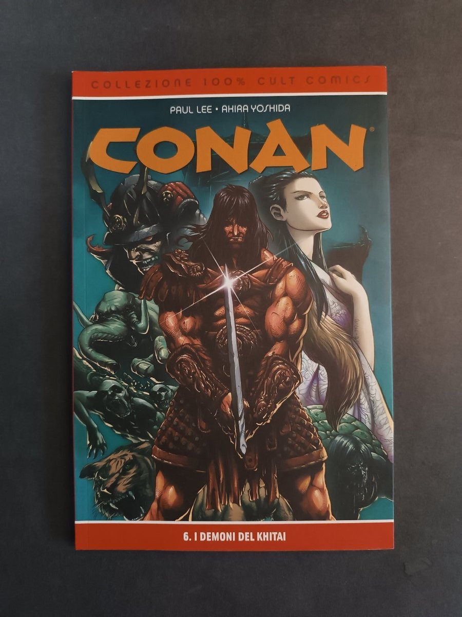 Fumetto Conan 6 I Demoni del Khitai - Cult Comics Panini