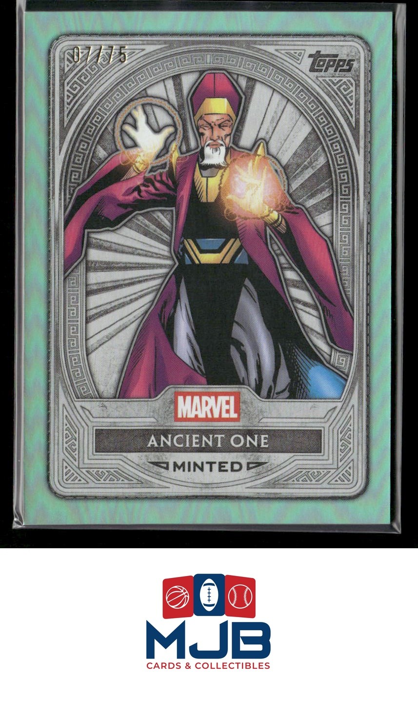 2025 Topps Mint Marvel Ancient One Green Mint #/75 #71