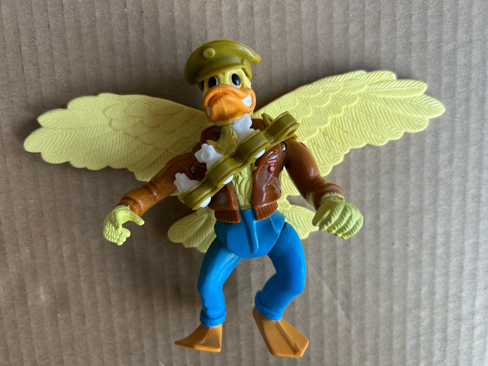 ACE DUCK Teenage Mutant Ninja Turtles Modellino quasi completo Playmates 1989