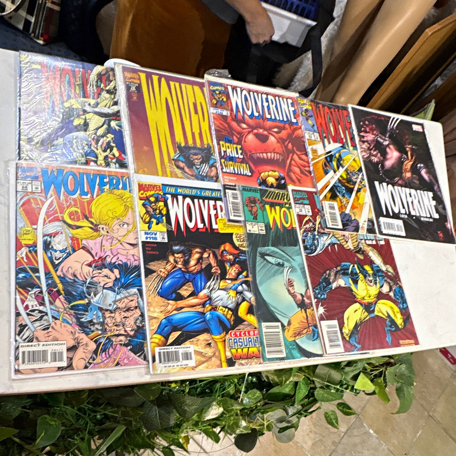 Lotto fumetti Marvel Comics Wolverine #118 (1996) Larry Hama Lee Weeks