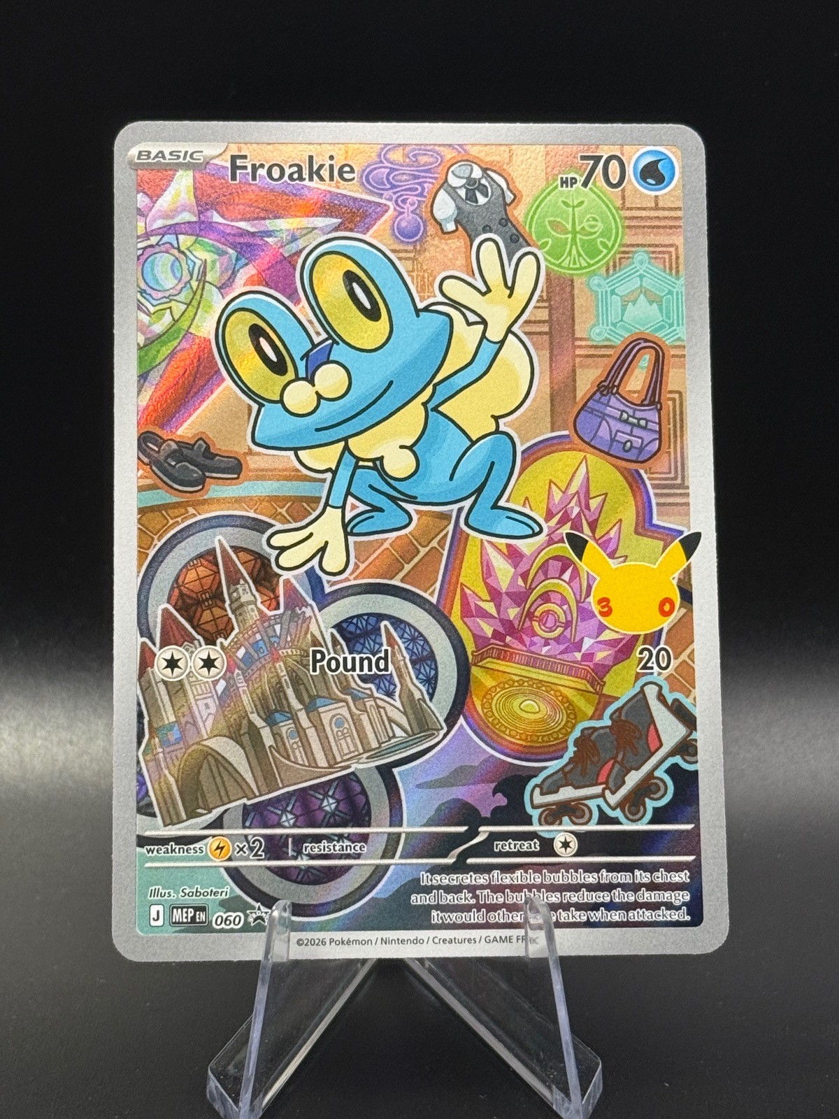 Froakie 060 Promo First Partner Collection 2026 Pokemon Holo Near Mint