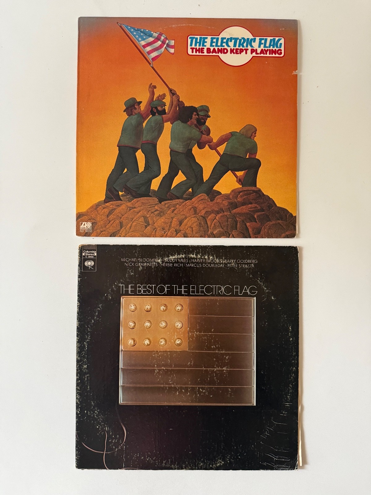 Electric Flag Band Kept Playing VG+ The Best Of VG LP Lot Cleaned Plays Great