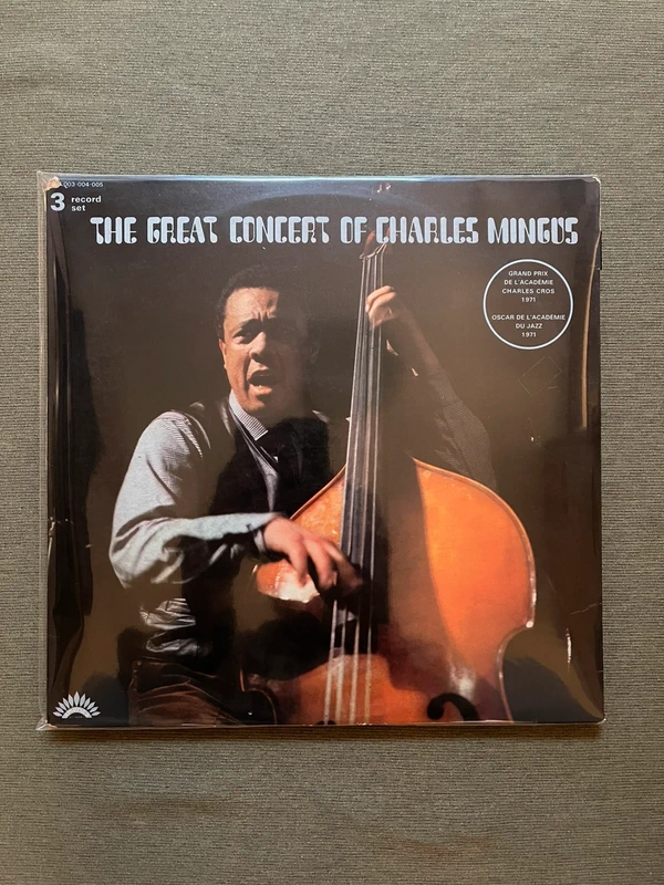 Charles Mingus The Great Concert 33 rpm vinyl lp album record