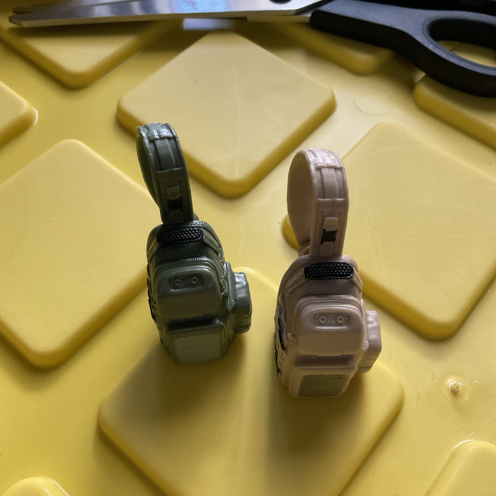 GI Joe Classified 6" Valaverse Action Force Gear Backpack Slings 2 count